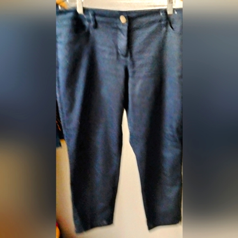NY & Co. Women's denim cropped pants size 12